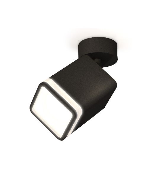 Светильник Ambrella Light XM7813021 SBK/FR черный песок/белый матовый MR16 GU5.3 (A2210, C7813, N7751)
