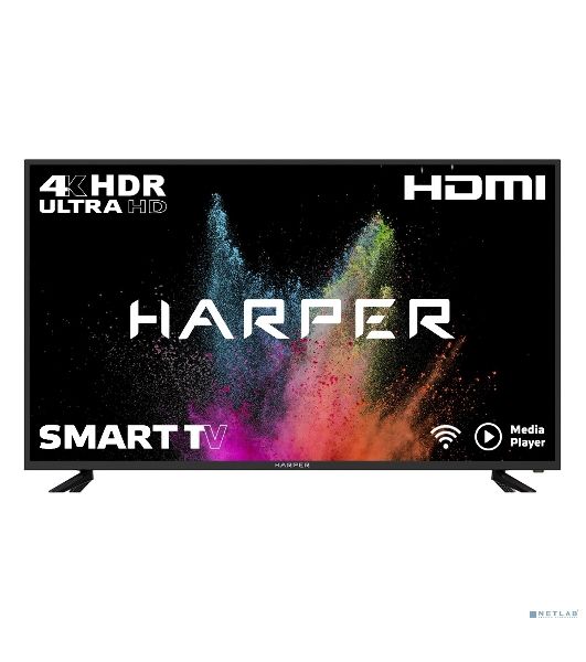 Телевизор Harper 55" 55U660TS черный LED 4K UHD 60Hz Smart TV Android 2GB/32GB
