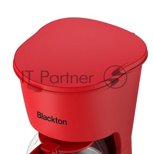 Кофеварка капельная Blackton Bt CM1111 красный, исп. кофе - молотый, 0.6 л, 650 Вт.