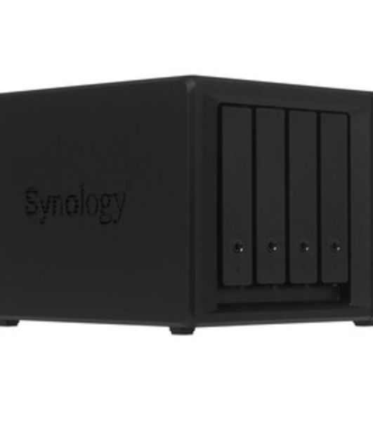 Сетевое хранилище Synology DiskStation DS925+ черный (AMD Ryzen V1500B/4Gb/4 pcs (3.5" or 2.5" SATA or SSD)/1xM.2 2280 NVMe SSD/RAID/1x4Gb/no WIFI) (DS