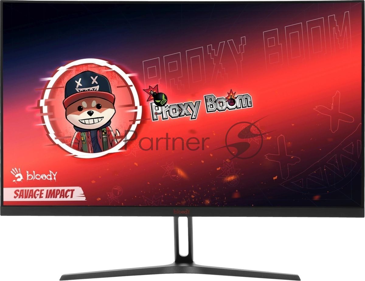Монитор 27" Bloody MN270F IPS 1920x1080, 180 Гц, 1 мс, 16:9, 300 кд/м², 2xHDMI, 1xDP, 1x3.5 мм, черный