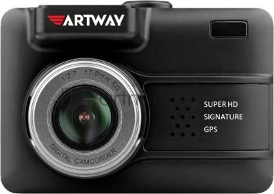 Видеорегистратор Artway MD-105, 2304x1296, 2.4", GPS, G-сенсор, GPS-информатор