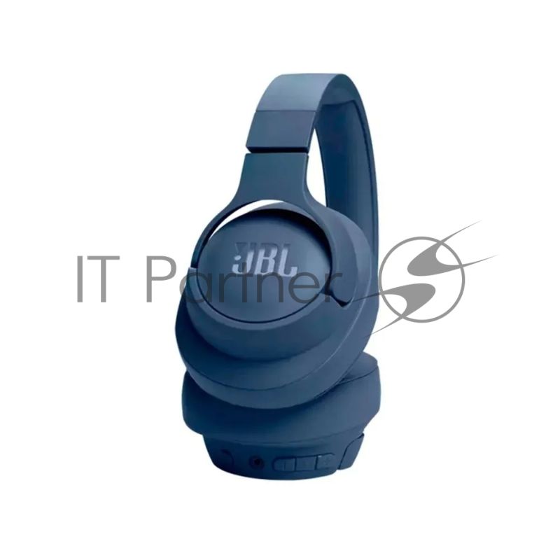 Беспроводные/проводные наушники JBL Tune 720BT синий, полноразмерные, Bluetooth + проводной, до 76 ч.