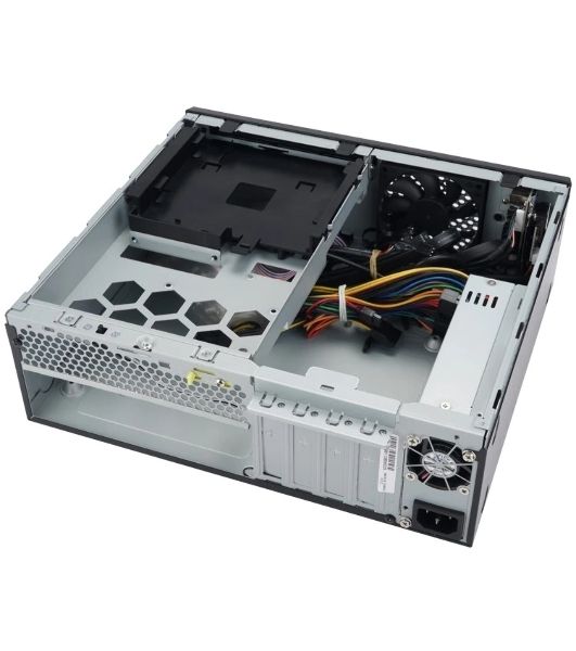 Компьютерный корпус Slim Desktop INWIN CJ708BL IP-S265AU7-2 80plus Bronze, U3*2+U2*2+A(HD)+TYPE 3.1C + FAN 80*15мм + intrusion switch INWIN Slim Case