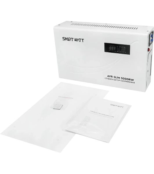Стабилизатор напряжения настенный SMARTWATT AVR SLIM 5000RW