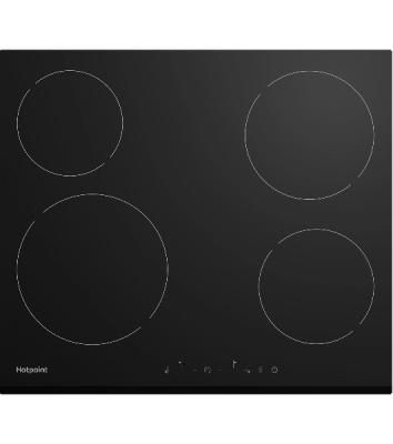 Электрическая варочная поверхность Hotpoint HR 6T1 B, независимая, черный