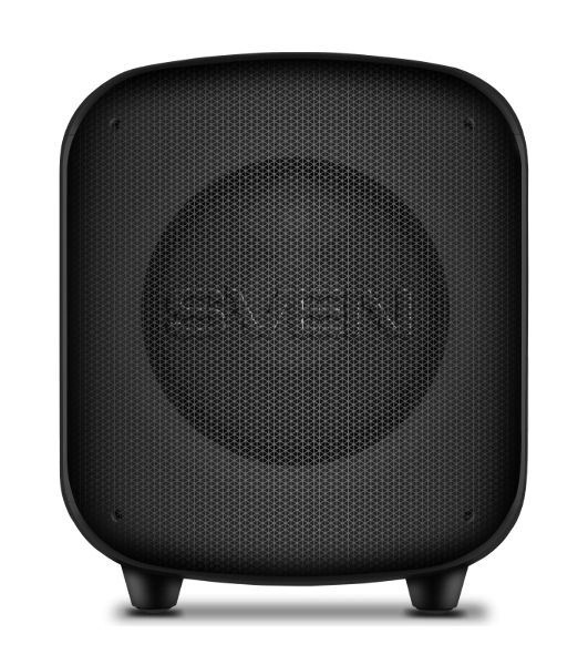 Портативная колонка SVEN PS-555, черный, 65 Вт (RMS), Bluetooth, USB, microSD, пульт