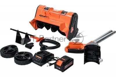 Снегоуборщик аккумуляторный ручной PATRIOT PE 4141 LCT 40V 1АКБ 4Ah + З\У в комплекте