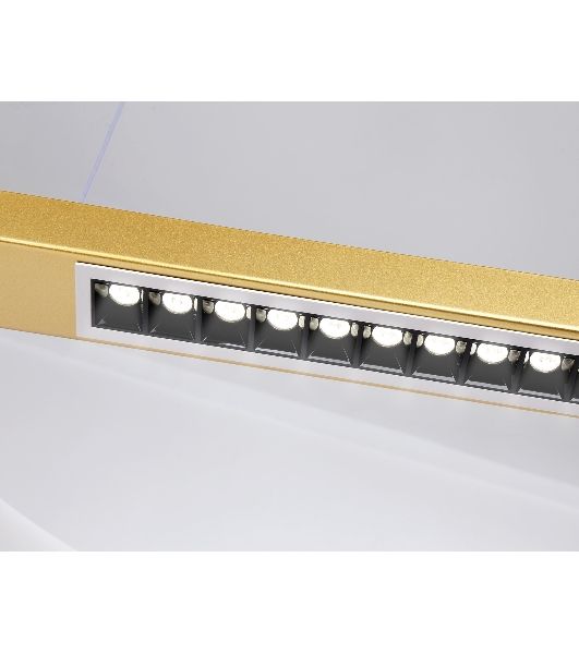 Светильник Ambrella light FL51488 WH/GD белый/золото 62W 3000K-6400K D600*1000 (ПДУ ИК)