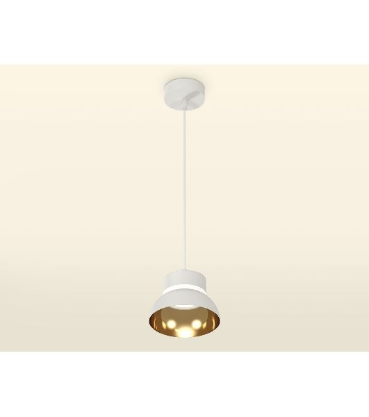 Светильник Ambrella Light XP8110051 SWH/PYG/CL белый песок/золото желтое полированное/прозрачный GX53