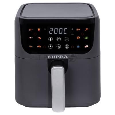 Аэрогриль Supra GS-7630 серый, 1500 Вт, 4,5 л, электронное, 12 программ