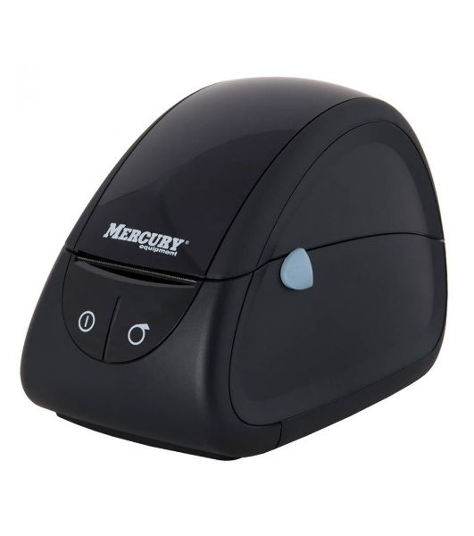 Принтер наклеек Mertech MPRINT LP80 EVA прямая термопечать, 203 dpi, 100 мм/сек, RS-232, USB, черный