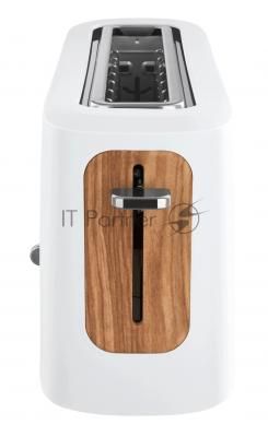 Тостер TESLER TT-140 белый, 980 Вт, 1 слот