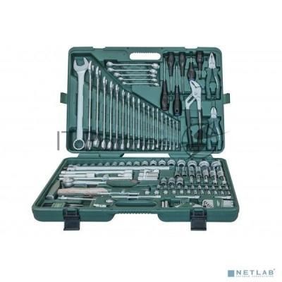 Набор инструмента универс. Jonnesway S04H524128S18 1/2" и 1/4" DR, 128 пред. /юбилейная серия/ 49985