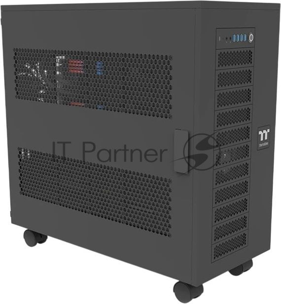 Корпус Thermaltake AX700 Black, Super-Tower, чёрный