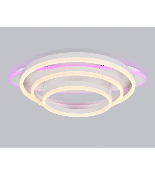 Светильник Ambrella light FA8522 WH белый 146W 3000K-6400K+RGB 560*500*150 (ПДУ РАДИО 2.4G)