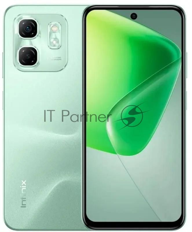 Смартфон Infinix HOT 50i, 4/128Gb, зеленый