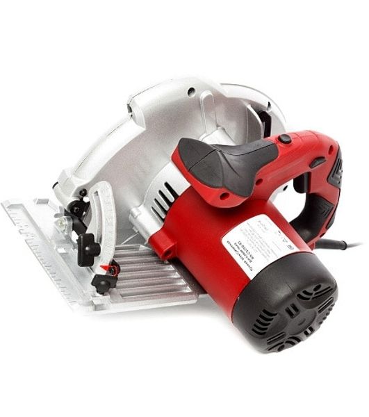 Дисковая пила RedVerg RD-CS220-85. 2200Вт; диск 235/30мм; 4700 об/мин; пропил: при 90"" - 85 мм, при 45"" - 62 мм; алюм подошва