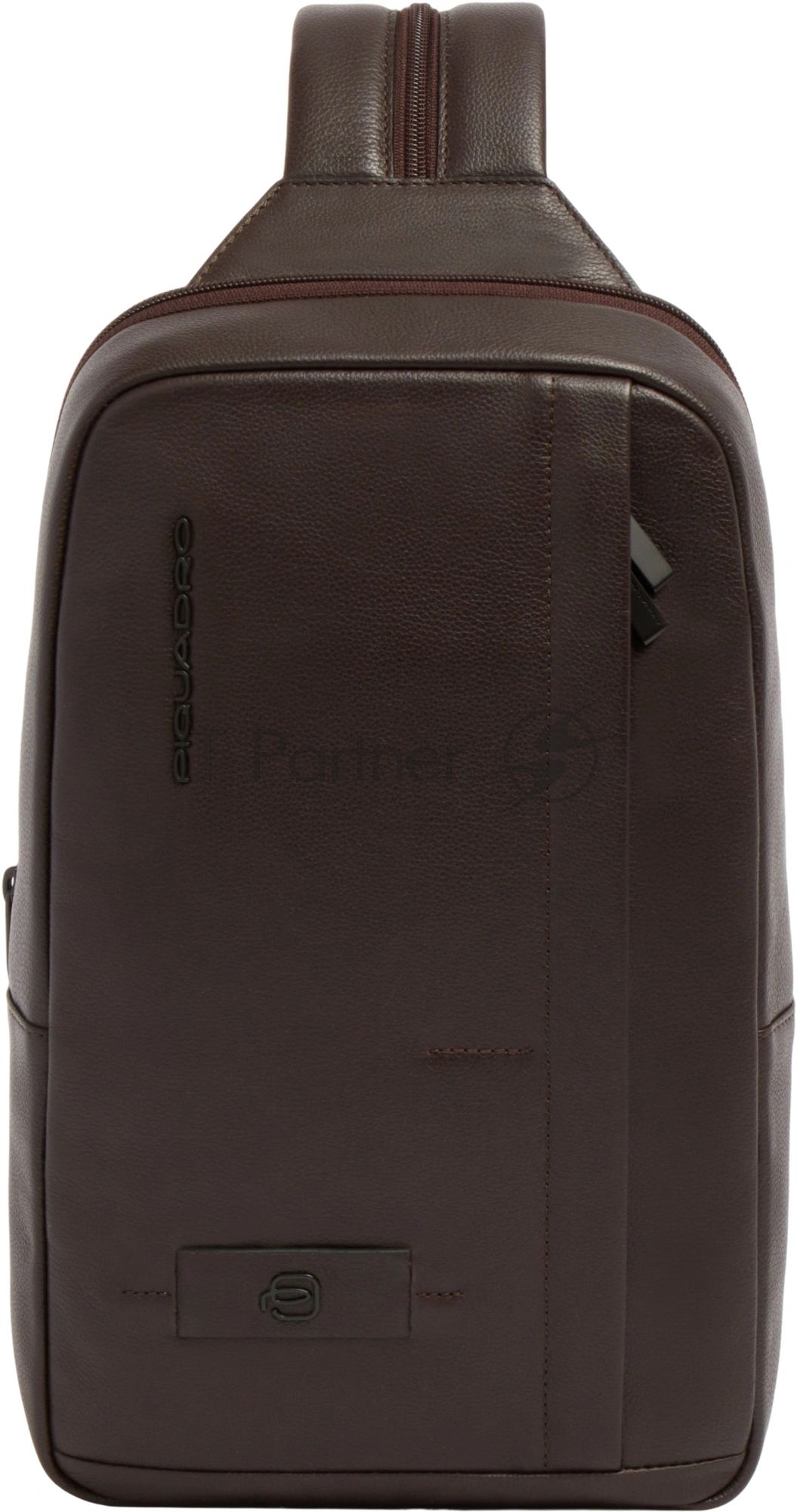 Рюкзак слинг мужской Piquadro Russel CA6764W137/TM темно-коричневый натур.кожа
