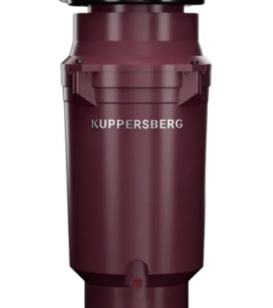 Измельчитель пищевых отходов Kuppersberg WSS 750 V, High-Tech, мощность 750 Вт, 3800-4200 об/мин, защита от перегрева, авто выключение, DC мотор, уровень шума 75 дБ, винный