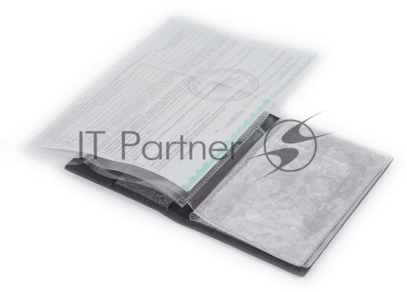Обложка для документов Piquadro Black Square PP5256B3/N, черный, натур.кожа