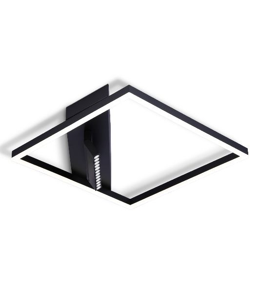 Светильник Ambrella light FL51464/1+1 BK черный 70W 3000K-6400K+4200K 500*500*110 (ПДУ РАДИО 2.4G)