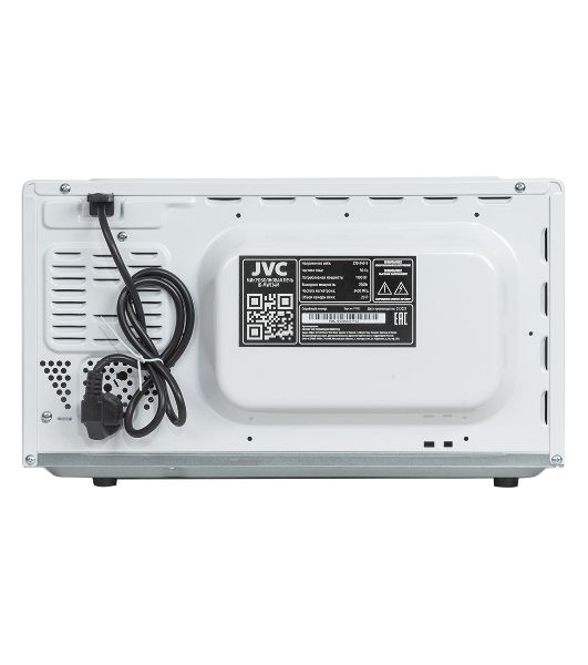 Микроволновая печь JVC JK-MW134M белый, 20 л, 700 Вт, переключатели - поворотный механизм