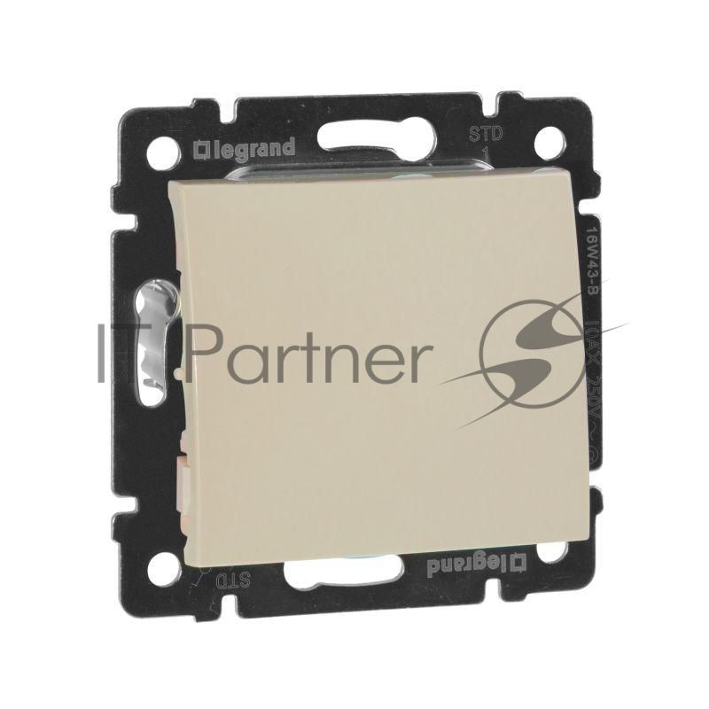 Выключатель Legrand 774301 Valena простой 10 Ax (слоновая кость)