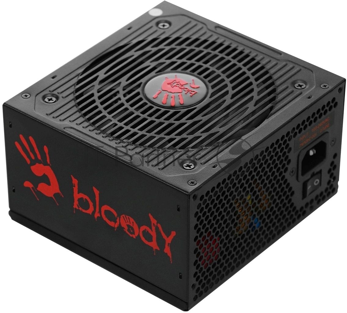 Блок питания Bloody BD-PS750G, 750Вт, 80 PLUS Gold, 120мм, черный