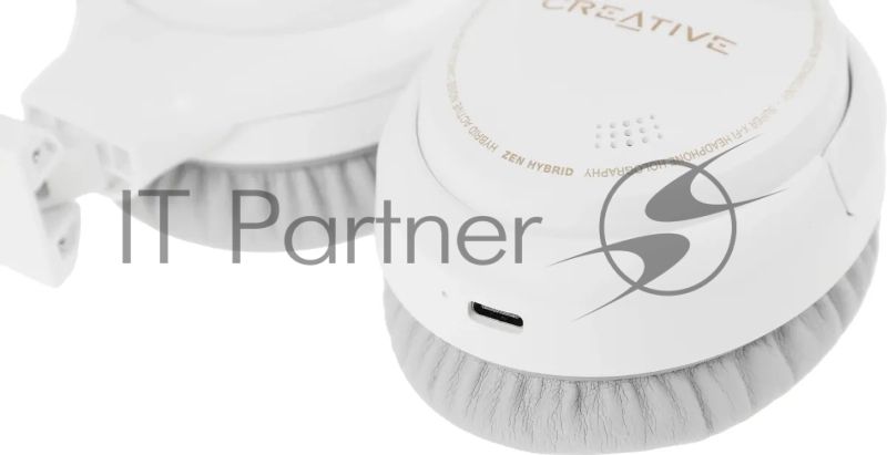 Гарнитура накладные Creative Zen Air Hybrid белый беспроводные bluetooth оголовье