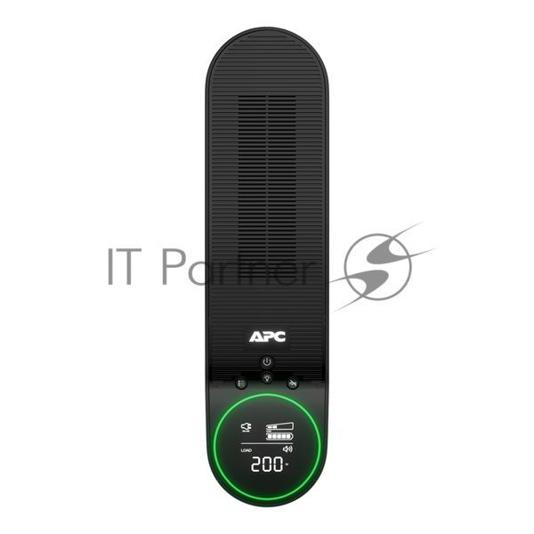 Источник бесперебойного питания APC Back-UPS Pro for Gaming, 2200VA/1320W, 230V, 4xSchuko and 2xIEC C13 outlets, RGb Lights, Data/DSL protrct, 2x Type A and 1x Type C USB, Midnight черный, 1 year warranty