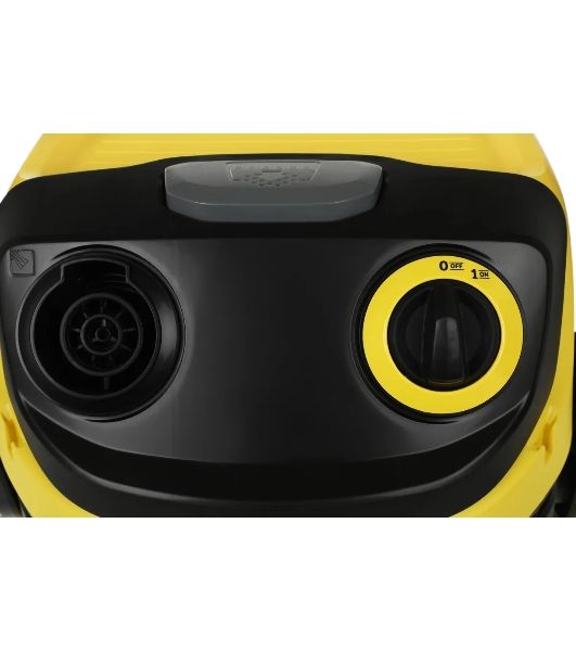 Строительный пылесос Karcher WD 5 V-25/5/22 желтый, 1100 Вт, уборка сухая/сбор воды, пылесборник мешок/контейнер, 25 л