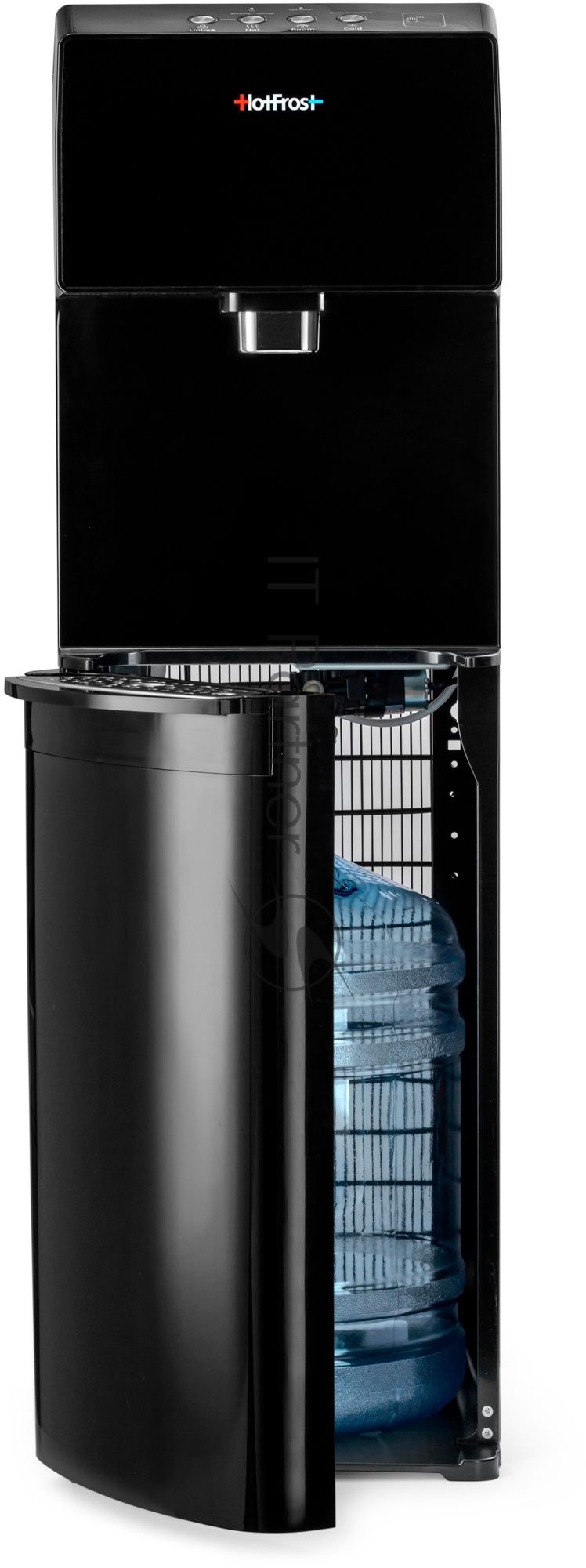 Кулер для воды Hotfrost V450 AMI, нижняя загрузка, нагрев 90 °С, охлаждение 10 °С, черный