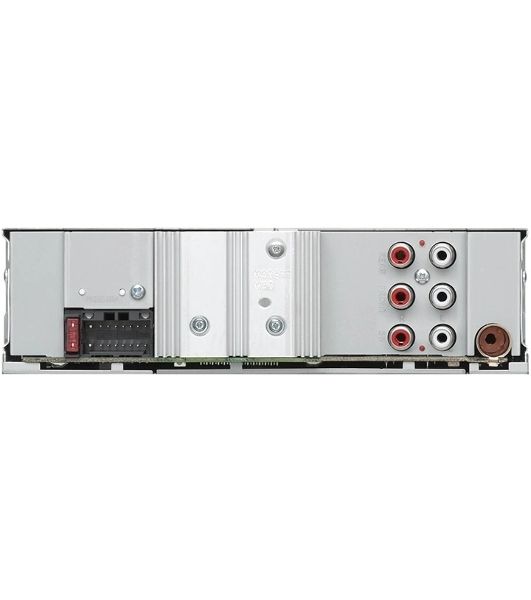 Автомагнитола Kenwood KMM-105M, 1 DIN, USB Type-A, AUX, съёмная панель