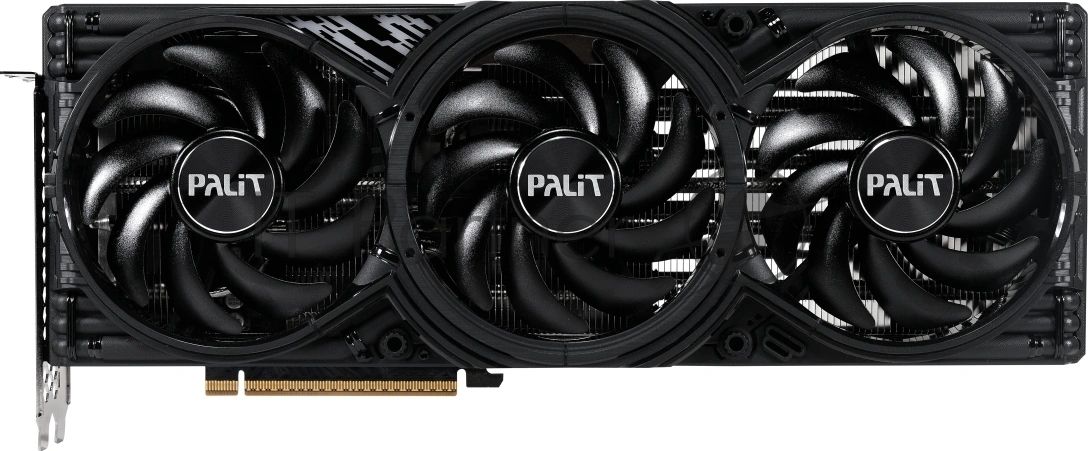Видеокарта Palit GeForce RTX 5070 Ti GamingPro-S OC, 16 GB GDDR7, 256 bit, 3xDisplayPort, HDMI, GPU 2482 MHz