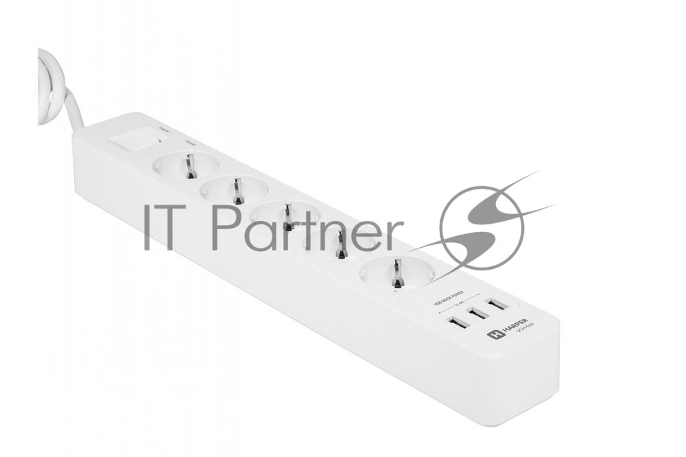 Удлинитель с USB зарядкой Harper UCH-530