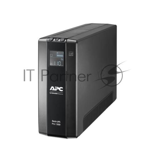 Источник бесперебойного питания APC Back-UPS Pro BR BR1300MI / 1300 ВА / 780 Вт / 8 x IEC 320 C13 (компьютерная)