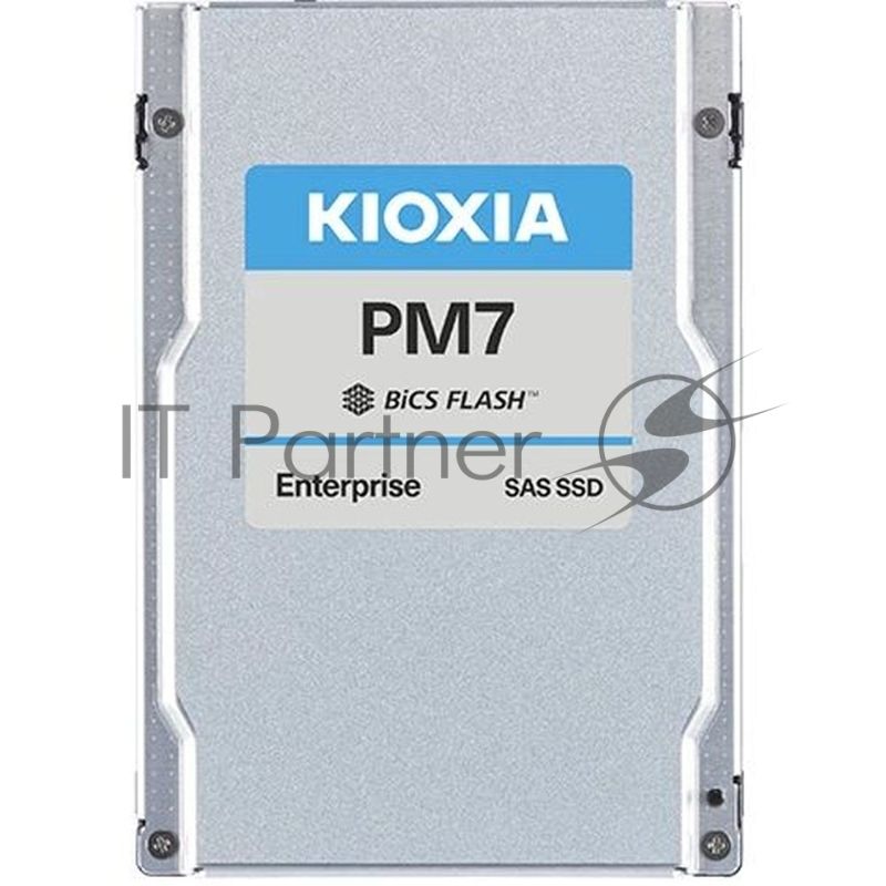 Накопитель SSD KIOXIA PM7-R, 1920Gb, SAS 24G, U.2, R/W 4200/3400, IOPS 720K/155K