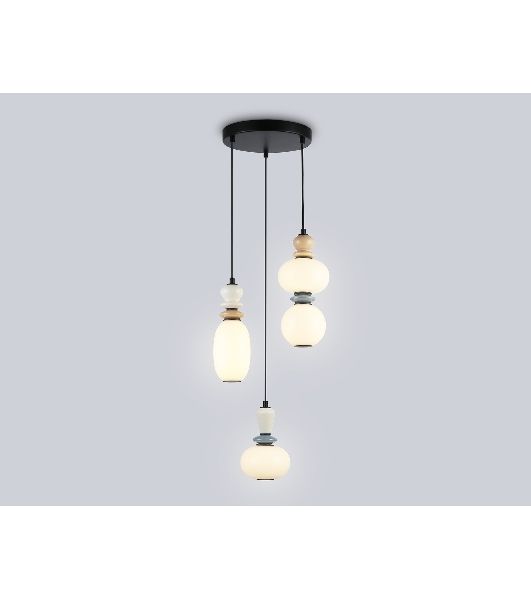 Светильник Ambrella light LH53143/3 BK/WH черный/белый 19W 3000K D330*1630