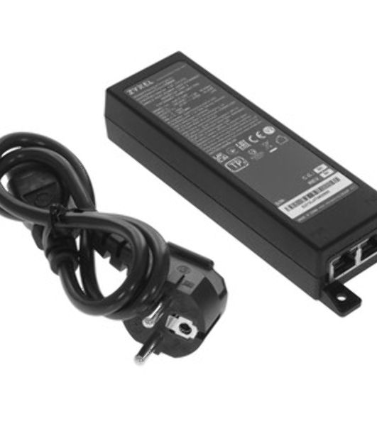 Мультигигабитный PoE инжектор Zyxel PoE12-90W, 802.3af/at/bt (90 Вт), 2xRJ-45: 1/2.5/5/10G