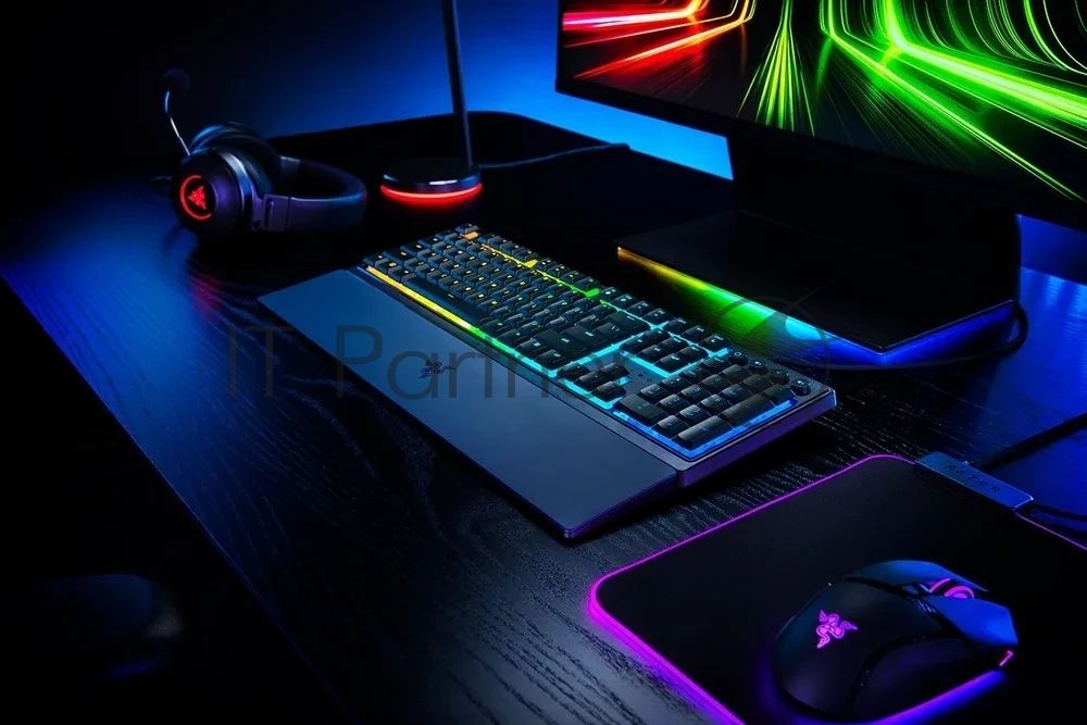 Клавиатура Razer Ornata V3 проводная, USB Type-A, чёрный