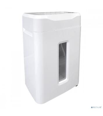 Шредер Office Kit S243N 3,9х38 белый (секр.P-4) фрагменты 35лист. 35лтр. скрепки скобы пл.карты CD