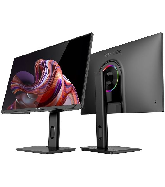 Монитор 27" Aiwa MD2711 IPS 1920x1080, 240 Гц, 1 мс, 16:9, 300 кд/м², 2xHDMI 2.0, 2xDP 1.2, 3.5 Jack, динамики (2x3 Вт), FreeSync, G-Sync, черный