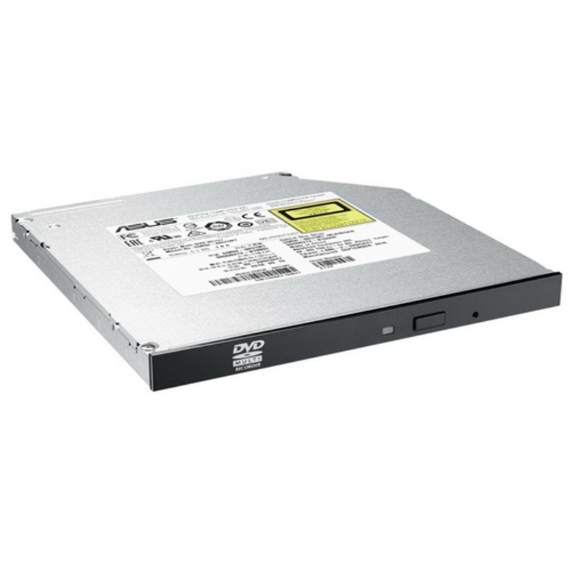 Оптический привод ASUS SDRW-08U1MT/BLK/B/GEN bulk, dvd-rw, internal, slim ; 90DD027X-B10000