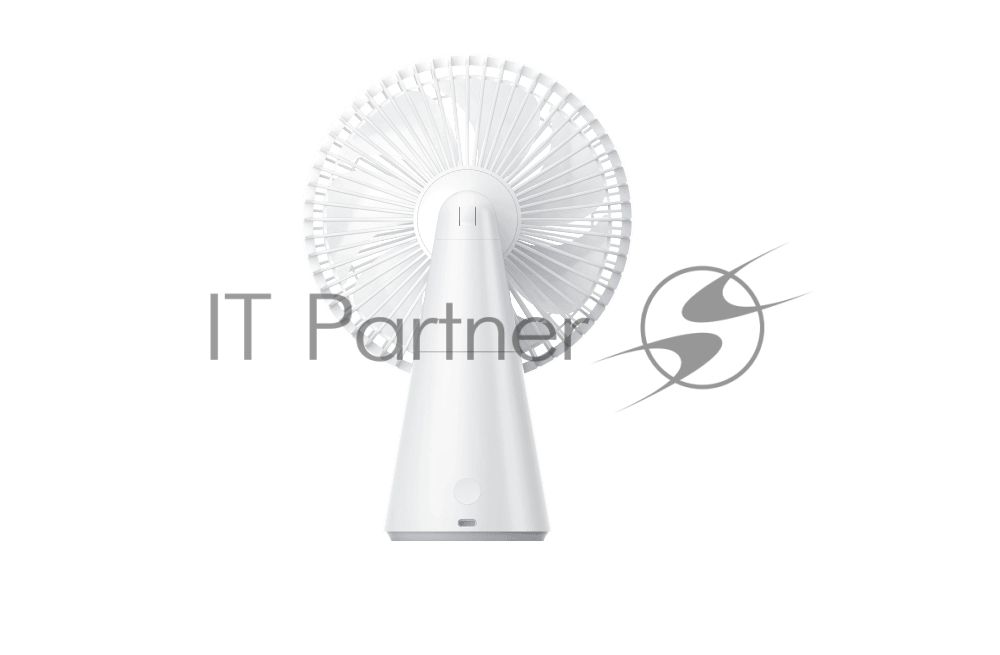 Вентилятор Xiaomi Rechargeable Mini Fan белый, настольный, 10 Вт, 4 скорости, 8.7 см