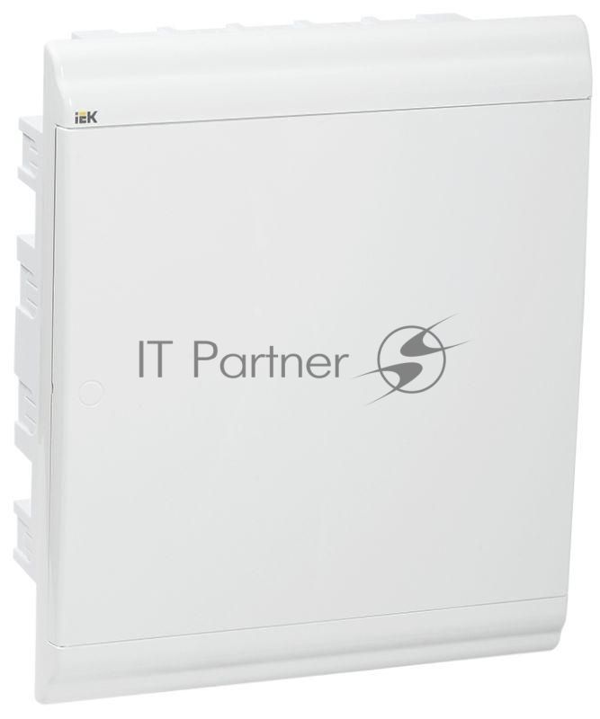 Бокс IEK MKP82-V-24-WD-41-10 ЩРВ-П-24 модуля встраив.пластик IP41 PRIME белая дверь