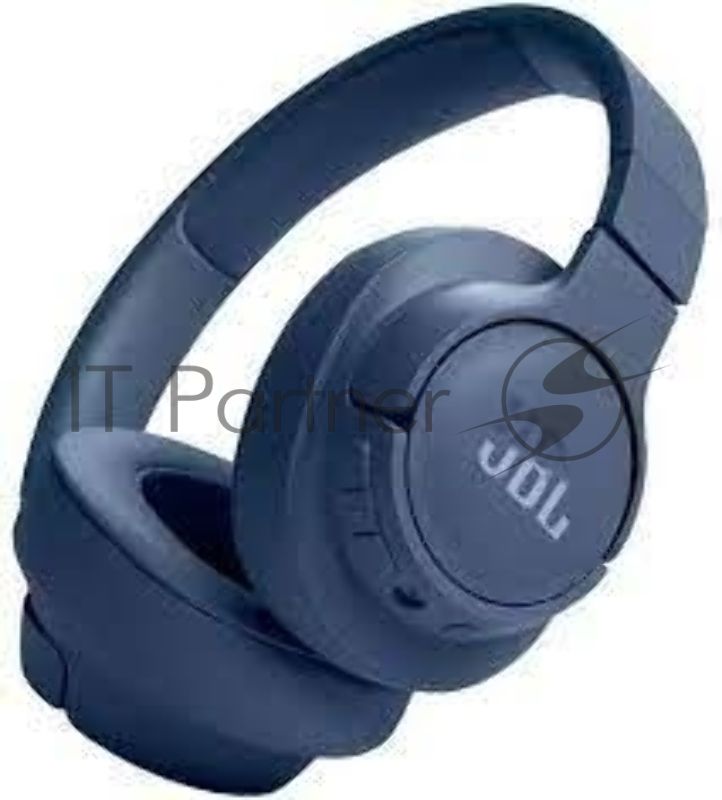 Беспроводные/проводные наушники JBL Tune 720BT синий, полноразмерные, Bluetooth + проводной, до 76 ч.