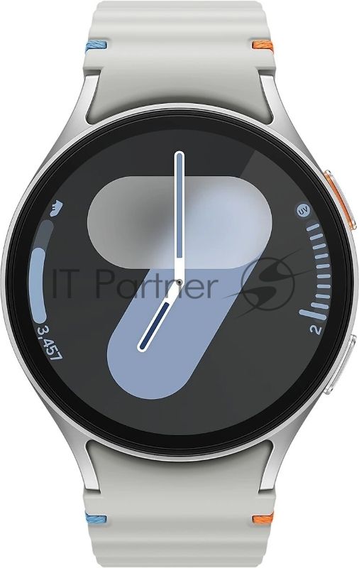 Умные часы Samsung Galaxy Watch 7 LTE 44мм 1.47" AMOLED корп.серебристый, рем.серебристый