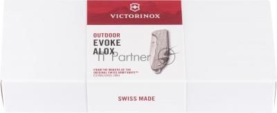 Нож перочинный Victorinox Evoke Alox (0.9411.D26) 4функц. серебристый подар.коробка Нож перочинный Victorinox Evoke Alox (0.9411.D26) 4функц. серебристый подар.коробка