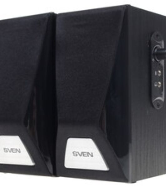 Портативная колонка SVEN PS-555, черный, 65 Вт (RMS), Bluetooth, USB, microSD, пульт